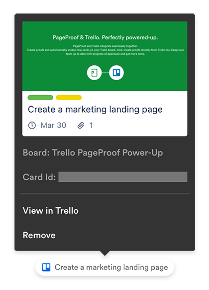 PageProof Power-Up | Trello